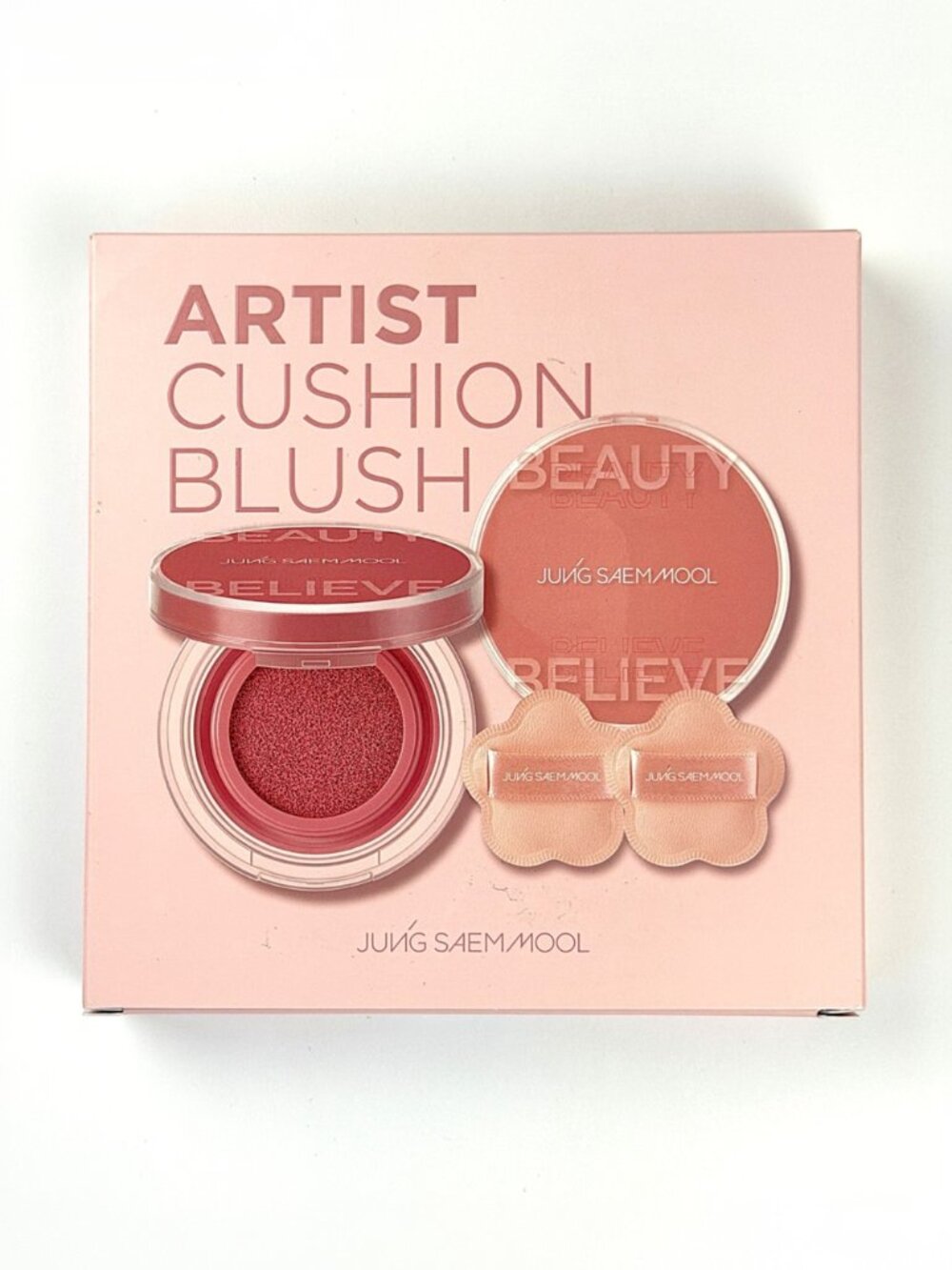 JUNGSAEMMOOL Artist Cushion Blush Set—Rare Rose, Coral Halo—Expires 2028 Costco
